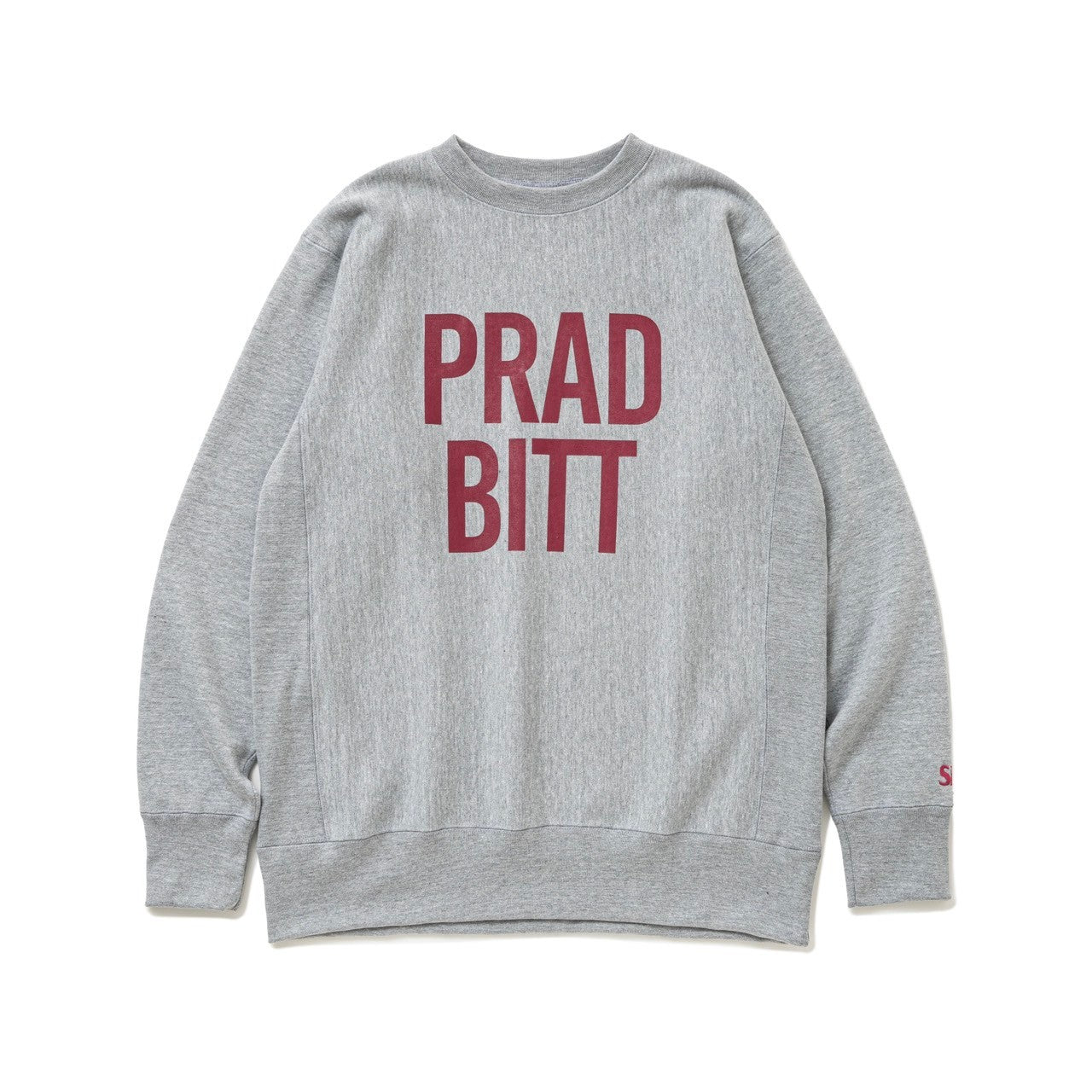 PRAD BITT CREW NECK SWEAT SHIRTS-002