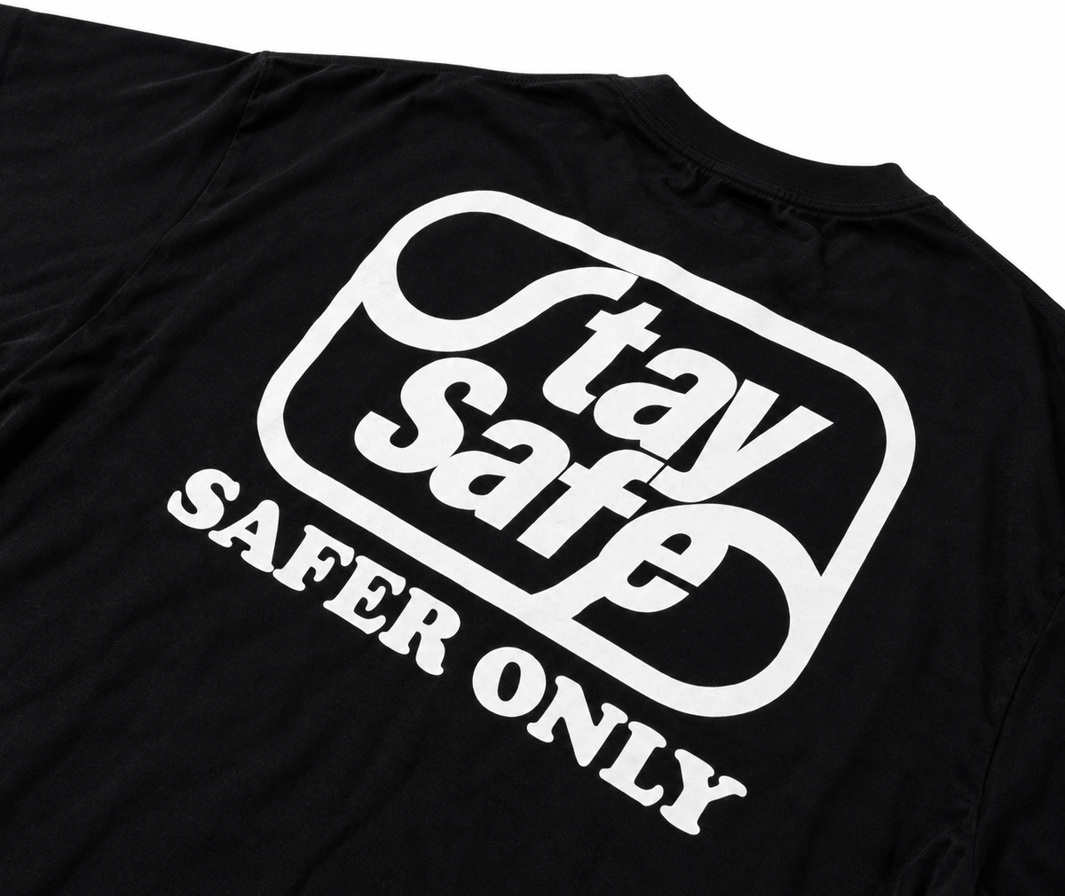 STAY SAFE"SAFER ONLY"Tee by SFC